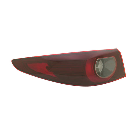 For Mazda 3 Sedan 2022 23 24 2025 Tail Light Outer w/o SIGNATURE LIGHTING Driver Side CAPA Certified BGDN-51-160A MA2804139C