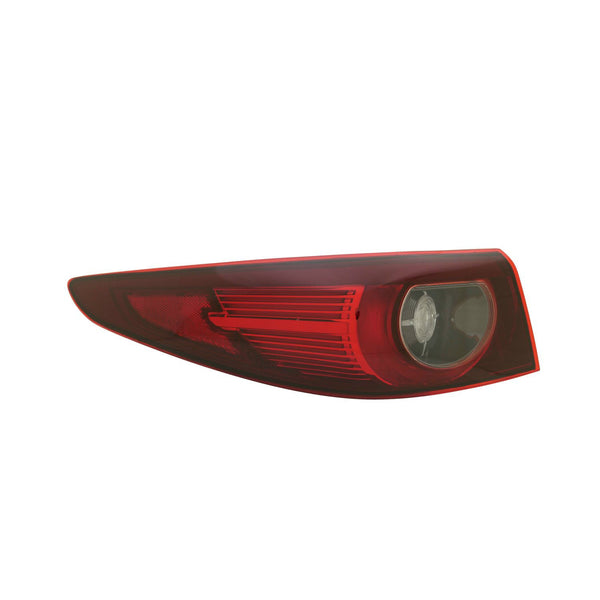 For Mazda 3 Sedan 2022 23 24 2025 Tail Light Outer w/ SIGNATURE LIGHTING Premium Driver Side CAPA Certified BGDP-51-160A MA2804140C