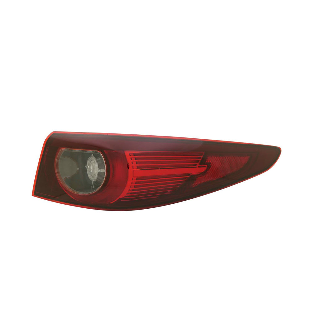 For Mazda 3 Sedan 2022 23 24 2025 Tail Light Outer w/ SIGNATURE LIGHTING Premium Passenger Side CAPA Certified BGDP-51-150A MA2805140C