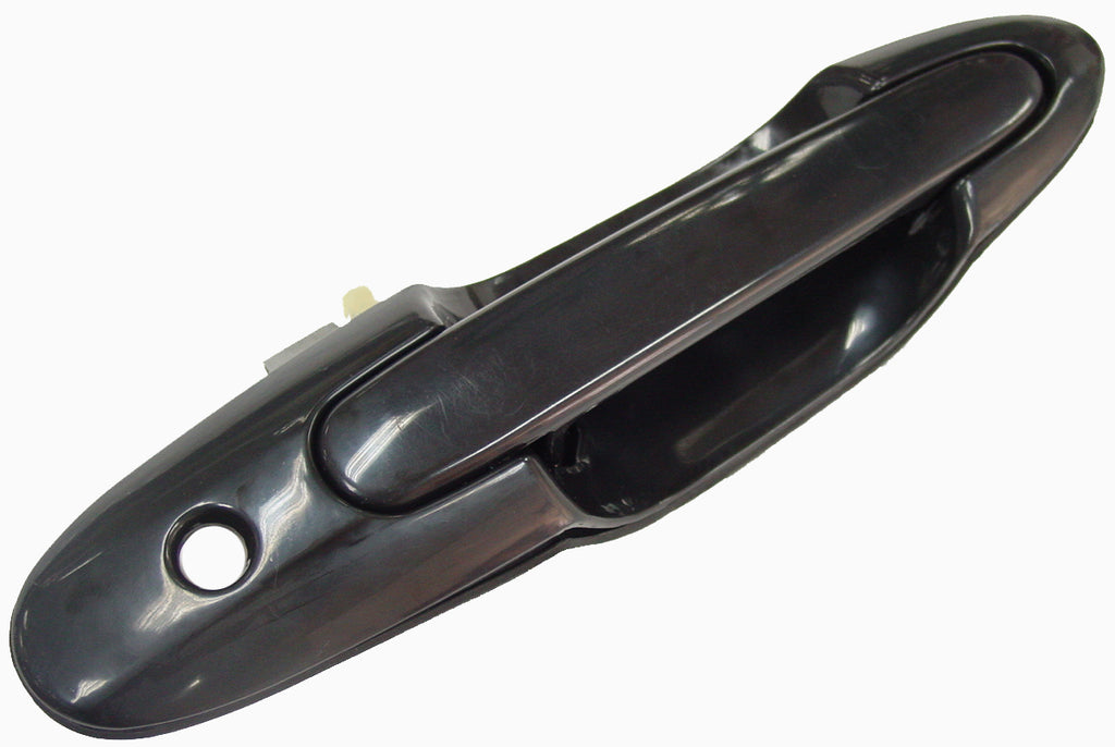 For Mazda MPV 2000 01 02 2003 (Except DX)/ 2004 05 2006 w/o Keyless Entry Outside Door Handle Front Passenger Side (Smooth Black) LC7058410F08 MA1311117
