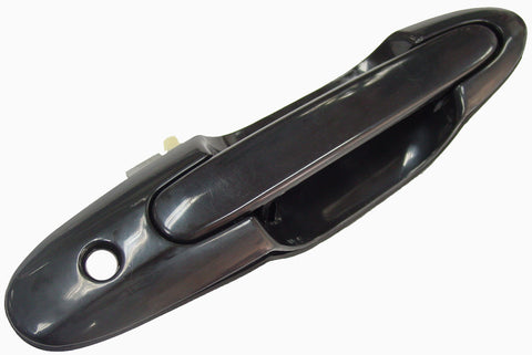 For Mazda MPV 2000 01 02 2003 (Except DX)/ 2004 05 2006 w/o Keyless Entry Outside Door Handle Front Passenger Side (Smooth Black) LC7058410F08 MA1311117
