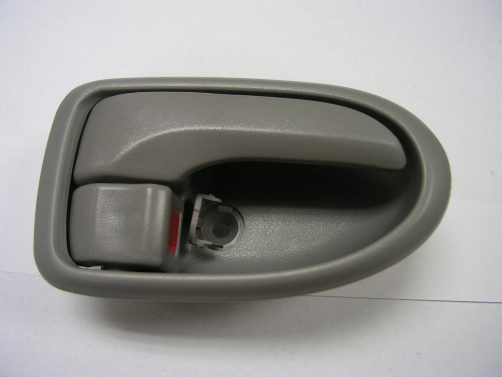 For Mazda MPV Van ES/ Lexus 2000 01 02 03 04 05 2006 Front Inside Door Handle Passenger Side Gray BASE & Lever LC6358330C05 MA1353105