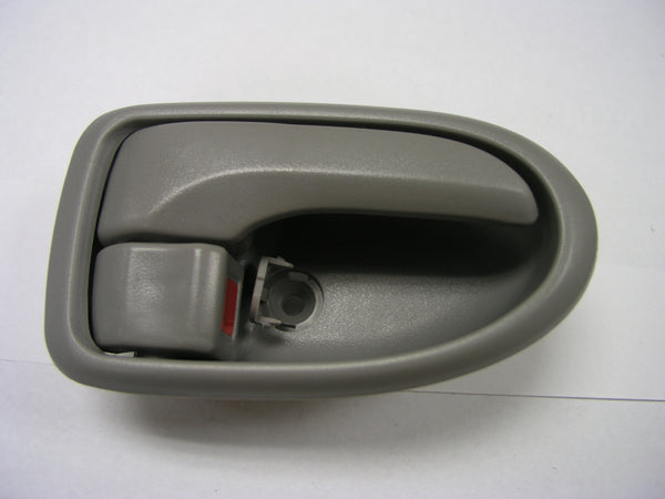 For Mazda MPV Van ES/ Lexus 2000 01 02 03 04 05 2006 Front Inside Door Handle Passenger Side Gray BASE & Lever LC6358330C05 MA1353105