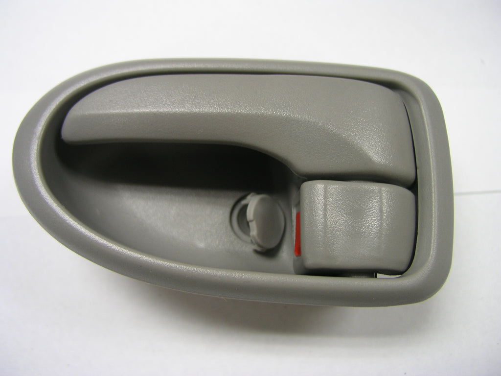 For Mazda MPV Van ES/ Lexus 2000 01 02 03 04 05 2006 Front Inside Door Handle Driver Side Gray BASE & Lever LC6359330C05 MA1352105