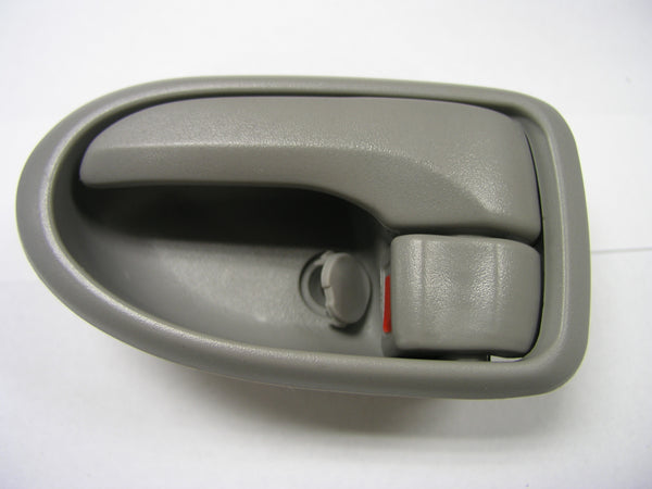 For Mazda MPV Van ES/ Lexus 2000 01 02 03 04 05 2006 Front Inside Door Handle Driver Side Gray BASE & Lever LC6359330C05 MA1352105