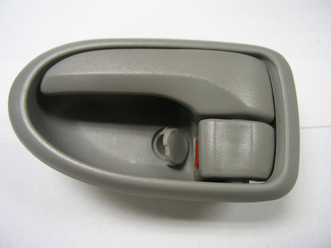 For Mazda MPV Van ES/ Lexus 2000 01 02 03 04 05 2006 Front Inside Door Handle Driver Side Gray BASE & Lever LC6359330C05 MA1352105