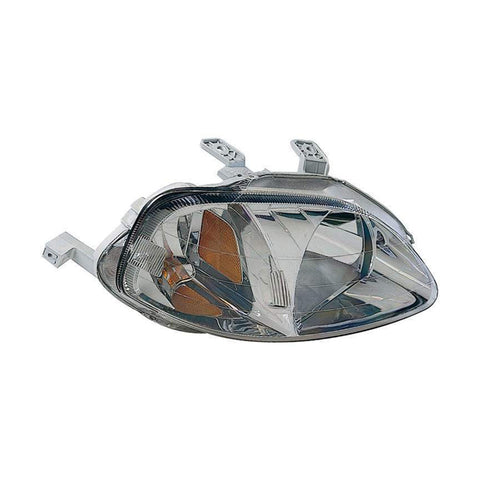 For Honda Civic 1999 2000 Headlight Passenger Side 33101-S01-A02 HO2503113
