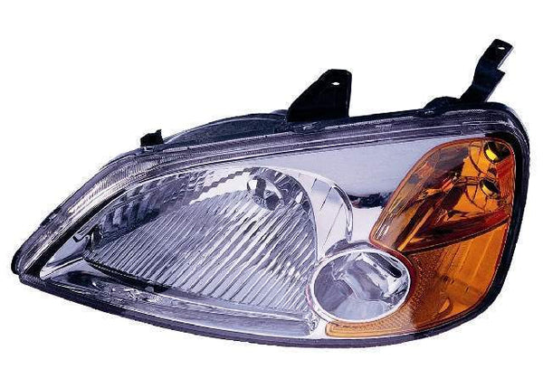 For Honda Civic Sedan 2001 02 2003/ Hybrid 2003 Headlight Driver Side 33151-S5A-A01 HO2502116