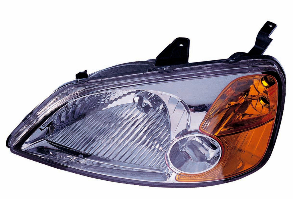 For Honda Civic Sedan 2001 02 2003/ Hybrid 2003 Headlight Driver Side CAPA Certified 33151-S5A-A01 HO2502116C