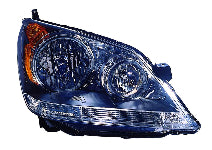 For Honda Odyssey 2008 09 2010 Headlight YELLOW Inner LENS Passenger Side CAPA Certified 33100-SHJ-A51 HO2503136C