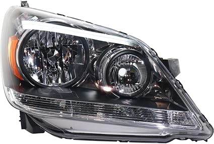 For Honda Odyssey 2005 06 2007 Headlight CLEAR/ YELLOW Inner LENS Passenger Side 33101-SHJ-A01 HO2519108