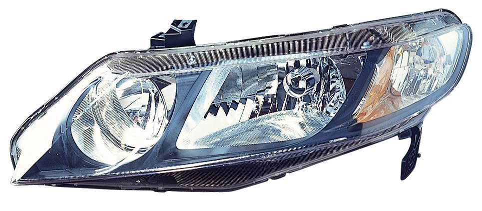 For Honda Civic Sedan 2009 10 2011/ Hybrid 2006 07 08 09 10 2011 Headlight Driver Side CAPA Certified 33151-SNC-A01 HO2502127C