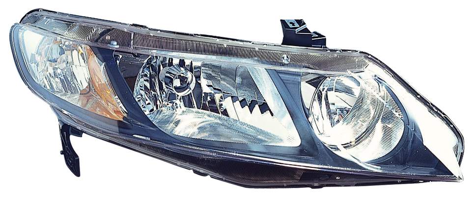 For Honda Civic Sedan 2009 10 2011/ Hybrid 2006 07 08 09 10 2011 Headlight Passenger Side 33101-SNC-A01 HO2503127