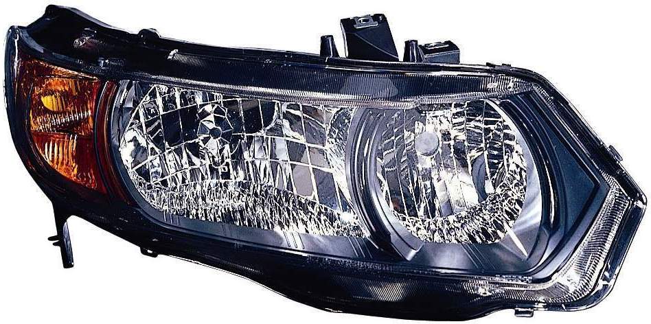 For Honda Civic Coupe 2006 07 08 2009 Headlight AUTO/ Manual Trans 5 SPEED Passenger Side 33101-SVA-A02 HO2519111