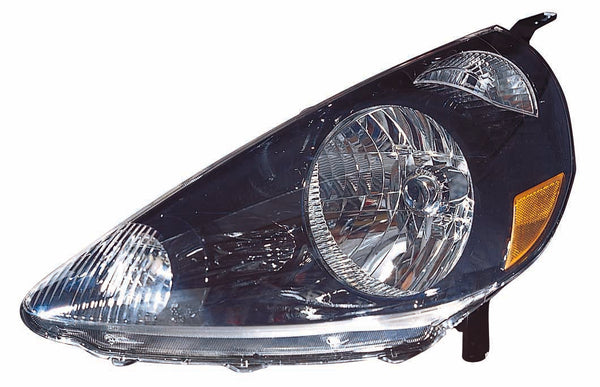 For Honda Fit 2007 2008 Headlight NIGHTHAWK Black(CODE B92P) Driver Side CAPA Certified 33151-SLN-A01ZC HO2502131C