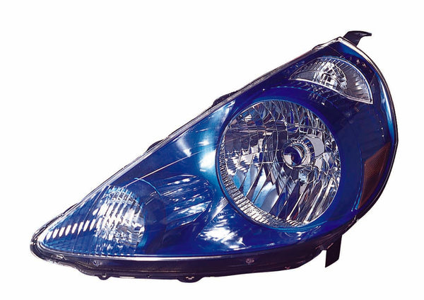 For Honda Fit 2007 2008 Headlight VIVID BLUE(CODE B520P) Driver Side CAPA Certified 33151-SLN-A01ZA HO2502132C