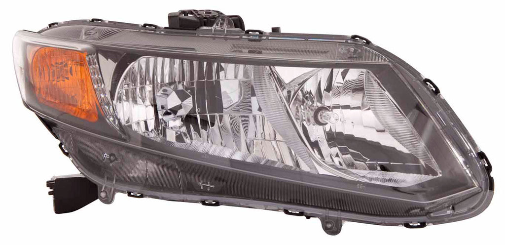 For Honda Civic Sedan/ Coupe 2012 Headlight Passenger Side CAPA Certified 33100-TR0-A01 HO2503144C