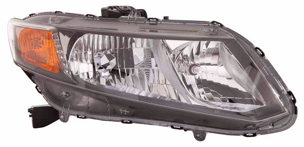 For Honda Civic Sedan/ Coupe 2012 Headlight Passenger Side CAPA Certified 33100-TR0-A01 HO2503144C