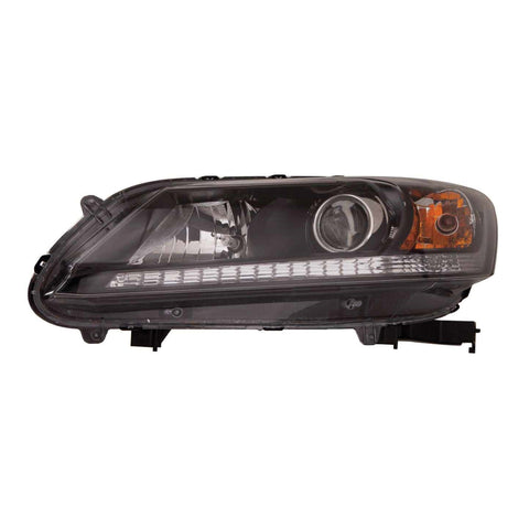 For Honda Accord Sedan 2013 2014 Headlight Halogen Driver Side CAPA Certified 33150-T2A-A01 HO2502151C