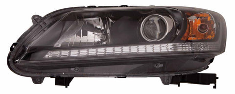 For Honda Accord Sedan 2013 14 2015 Headlight Headlight EX/ EX-L/ LX/ Sport V4 2.4L Halogen Driver Side 33150-T2A-A01 HO2502151
