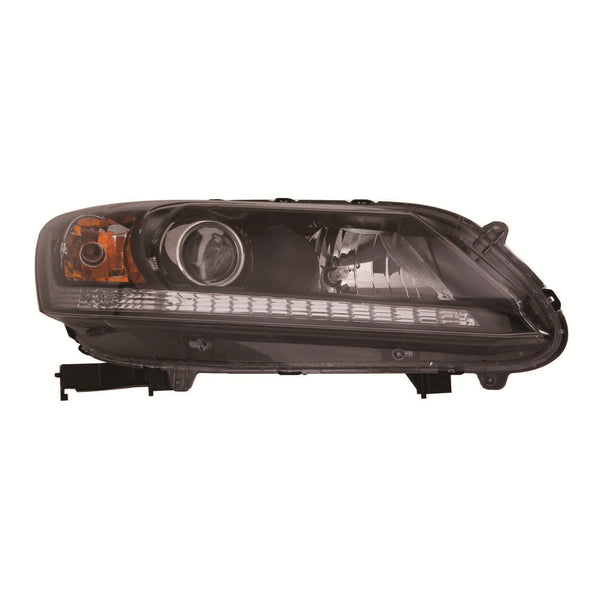 For Honda Accord Sedan 2013 2014 Headlight Halogen Passenger Side CAPA Certified 33100-T2A-A01 HO2503151C