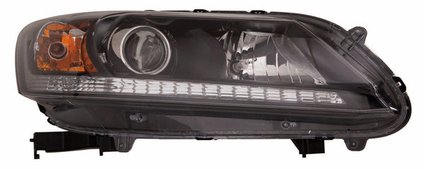 For Honda Accord Sedan 2013 14 2015 Headlight Headlight EX/ EX-L/ LX/ Sport V4 2.4L Halogen Passenger Side 33100-T2A-A01 HO2503151