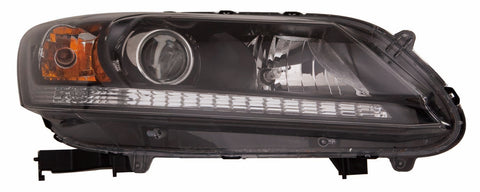 For Honda Accord Sedan 2013 14 2015 Headlight Headlight EX/ EX-L/ LX/ Sport V4 2.4L Halogen Passenger Side 33100-T2A-A01 HO2503151