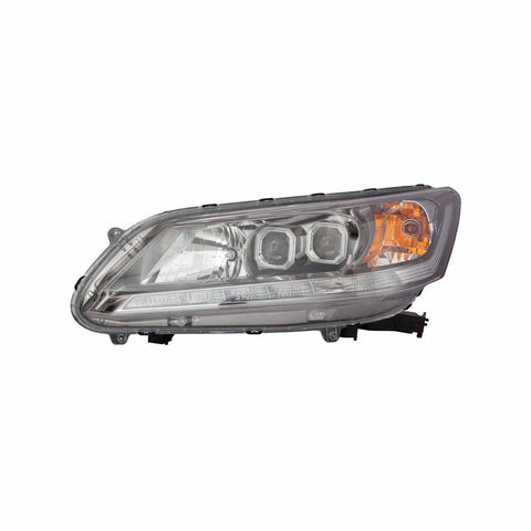 For Honda Accord Sedan 2013 14 2015 Headlight LED w/ DRL Driver Side CAPA Certified 33150-T2A-A51 HO2502152C