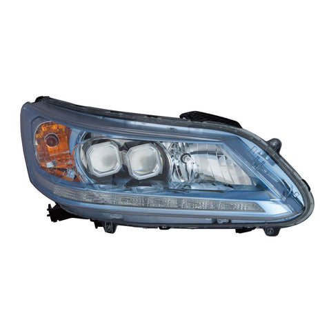 For Honda Accord Sedan Plug-In/ Hybrid 2014 2015 Headlight Passenger Side CAPA Certified 33100-T3V-A51 HO2503164C