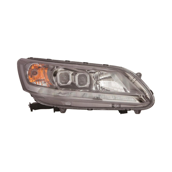 For Honda Accord Sedan 2013 14 2015 Headlight LED w/ DRL Passenger Side CAPA Certified 33100-T2A-A51 HO2503152C
