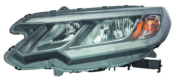 For Honda CR-V 2016 Headlight EX/ EX-L w/ LED DRL Driver Side CAPA Certified 33150-T1W-A01 HO2502161C