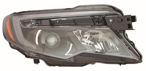 For Honda Pilot 2016 17 2018/ Ridgeline 2017 18 19 2020 Headlight Halogen w/ LED DRL w/o AD w/ AUTO ON/ OFF EX/ EX-L Passenger Side CAPA Certified 33100-TG7-A12 HO2503167C