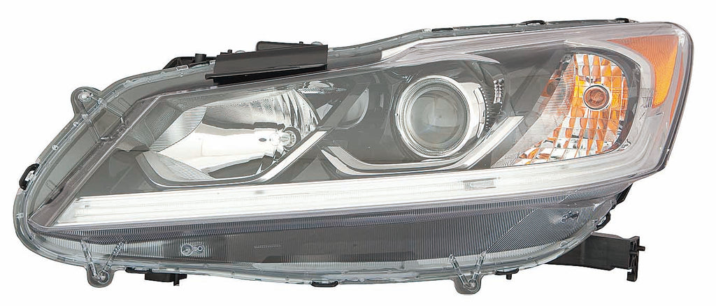 For Honda Accord Sedan 2016 2017 Headlight Halogen w/ LED DRL EX/ EX-L/ Sport Driver Side 33150-T2A-A82 HO2502169