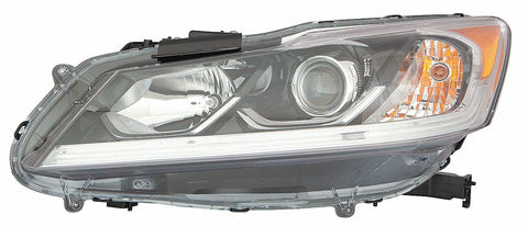 For Honda Accord Sedan 2016 2017 Headlight Halogen w/ LED DRL EX/ EX-L/ Sport Driver Side 33150-T2A-A82 HO2502169