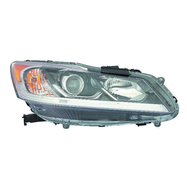 For Honda Accord Sedan 2016 2017 Headlight Halogen w/o LED DRL Lexus Passenger Side CAPA Certified 33100-T2A-A61 HO2503168C