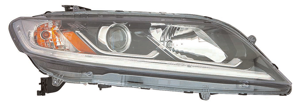 For Honda Accord Coupe 2016 2017 Headlight Halogen EX/ EX-L Passenger Side CAPA Certified 33100-T3L-A31 HO2503181C
