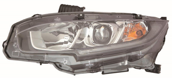 For Honda Civic Sedan 2016 17 18 19 2020/ Coupe 2016 17 18 2019/ Scion 19/ HB 2017 2018 Headlight Halogen USA/ JAPAN Built Driver Side CAPA Certified 33150-TBA-A01 HO2502173C