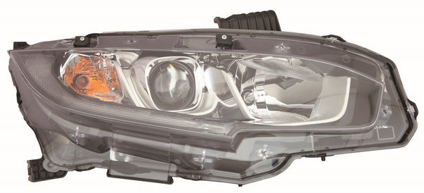 For Honda Civic Sedan 2016 17 18 19 2020/ Coupe 2016 17 18 2019/ Scion 19/ HB 2017 2018 Headlight Halogen USA/ JAPAN Built Passenger Side 33100-TBA-A01 HO2503173