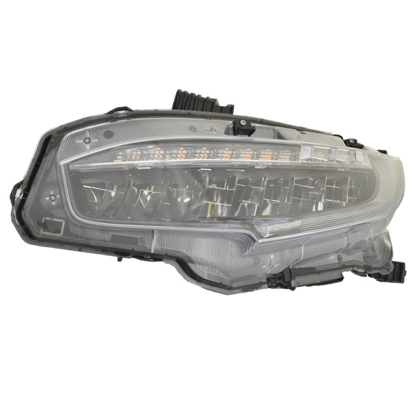 For Honda Civic Sedan/ HB 2020 2021/ Coupe 2020 Headlight LED SI/ Touring USA Built Driver Side CAPA Certified 33150-TBA-A23 HO2502199C