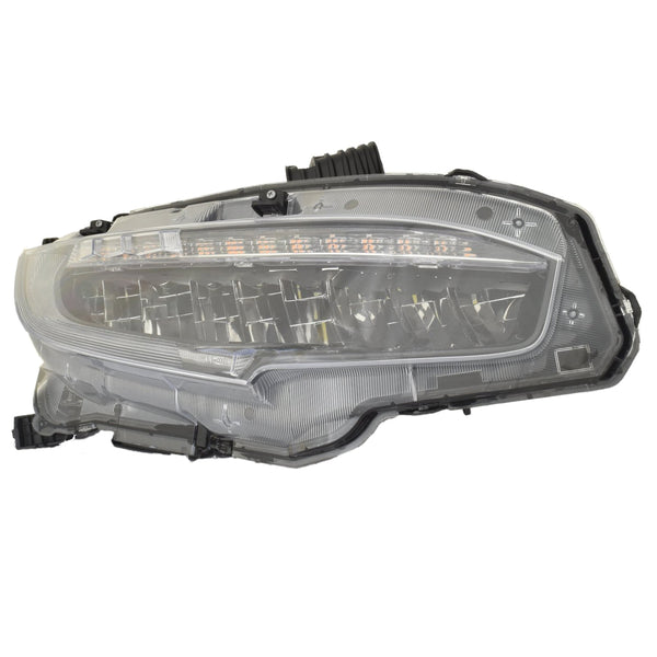 For Honda Civic Sedan/ Coupe 2019 Headlight LED Touring USA Built Passenger Side CAPA Certified 06331-TBA-305 HO2503195C