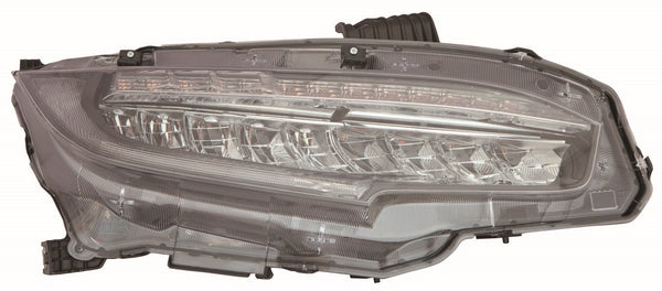For Honda Civic Sedan/ Coupe 2016 17 18 2019 SI/ HB/-R 2017 18 19 20 2021 Headlight FULL LED Passenger Side 33100-TBA-A11 HO2503176