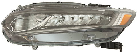 For Honda Accord Sedan 2018 19 20 21 2022 Headlight Halogen EX/ EX-L/ LX/ Sport Driver Side CAPA Certified 33150-TVA-A02 HO2502187C