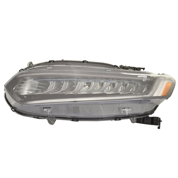 For Honda Accord Hybrid 2018 19 2020 Headlight FULL LED HIGH BEAM Driver Side CAPA Certified 33150-TVA-A62 HO2502194C