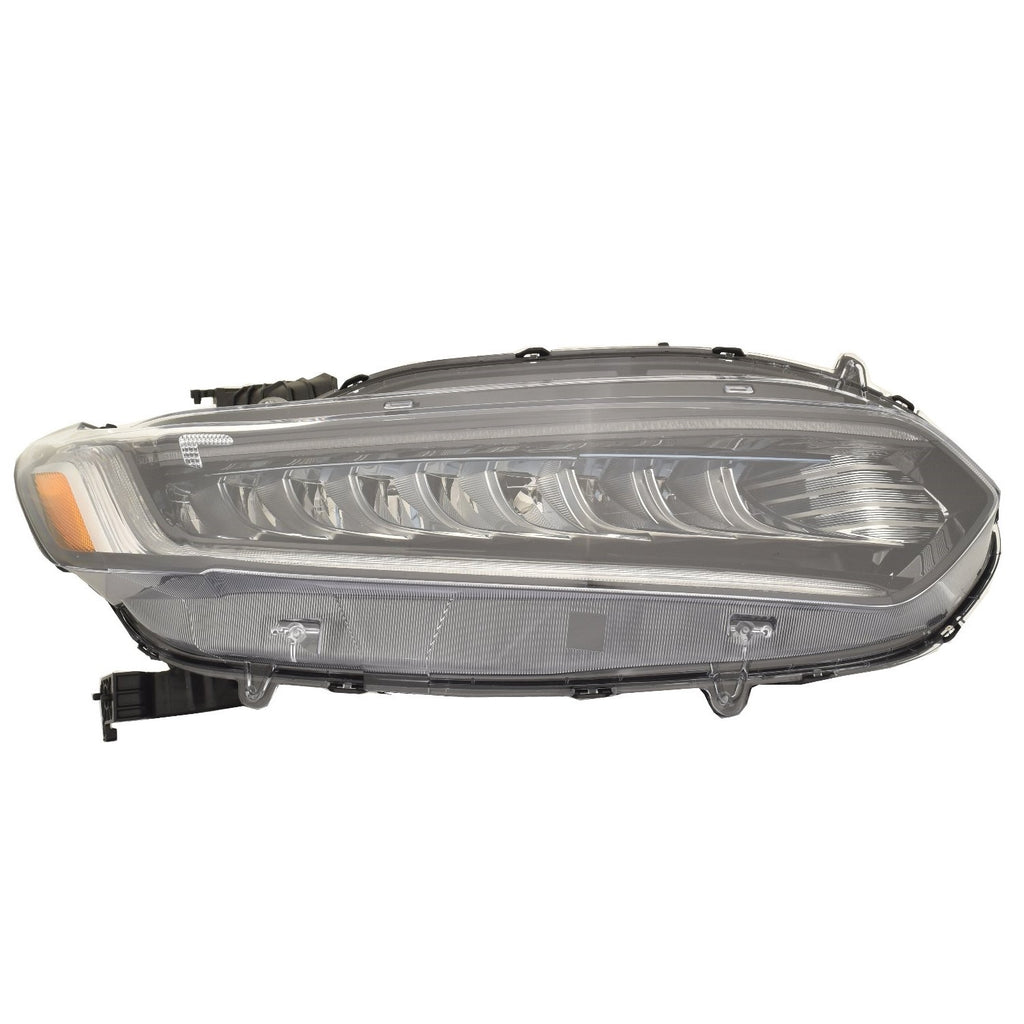 For Honda Accord Hybrid 2018 19 2020 Headlight FULL LED HIGH BEAM Passenger Side CAPA Certified 33100-TVA-A62 HO2503194C