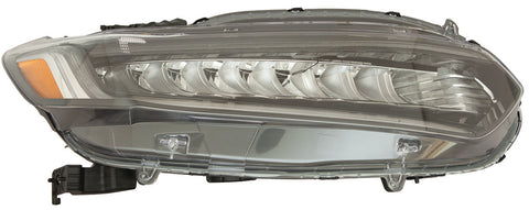 For Honda Accord Sedan 2018 19 2020 Headlight FULL LED Touring Passenger Side CAPA Certified 33100-TVA-A12 HO2503188C