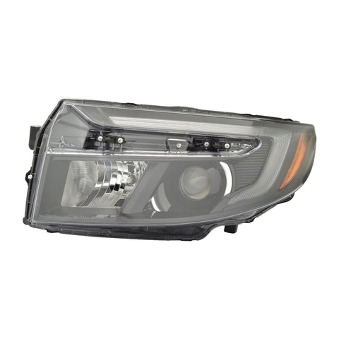 For Honda Ridgeline 2021 22 23 24 2025 Headlight LED RTL-E/ Black / Passport 2022 2023 7 PIN Driver Side CAPA Certified 33150-T6Z-A11 HO2502207C