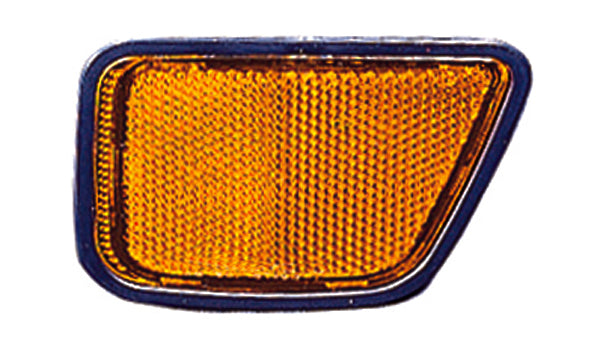 For Honda CR-V 1997 98 99 00 2001 F/ Reflector YELLOW LENS Driver Side CAPA Certified 33851-S10-A01 HO2556101C