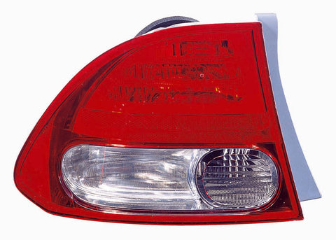 For Honda Civic Sedan/ Hybrid 2009 2010 Tail Light ON BODY Driver Side CAPA Certified 33551-SNA-A51 HO2818138C