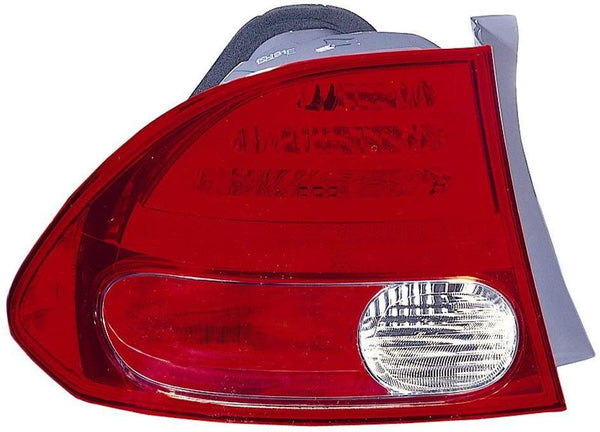 For Honda Civic Sedan/ Hybrid 2006 07 2008 Tail Light Driver Side CAPA Certified 33551-SNA-A02 HO2800166C