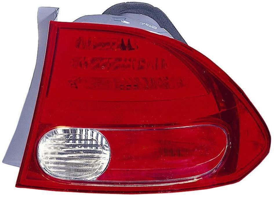 For Honda Civic Sedan/ Hybrid 2006 07 2008 Tail Light Passenger Side CAPA Certified 33501-SNA-A02 HO2801165C